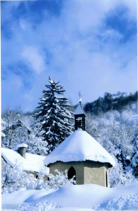 chapelle St Benoit aux choseaux ville de isabelle Battentier 